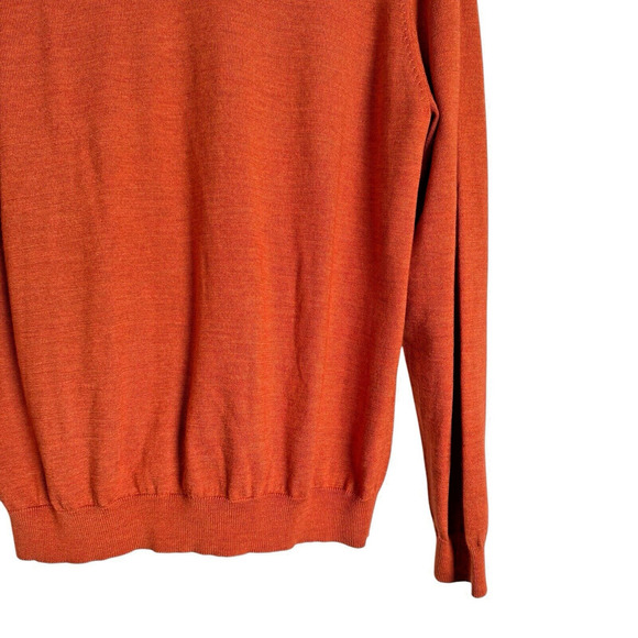 Brooks Brothers Sz L Silk Wool Blend Sweater Preppy Business Classic - Picture 6 of 11